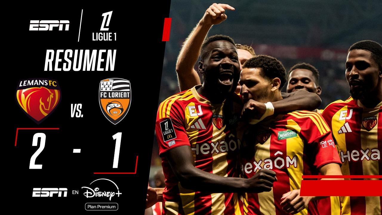 ¡Le Mans venció a Lorient y firmó su primer triunfo en la Ligue 1