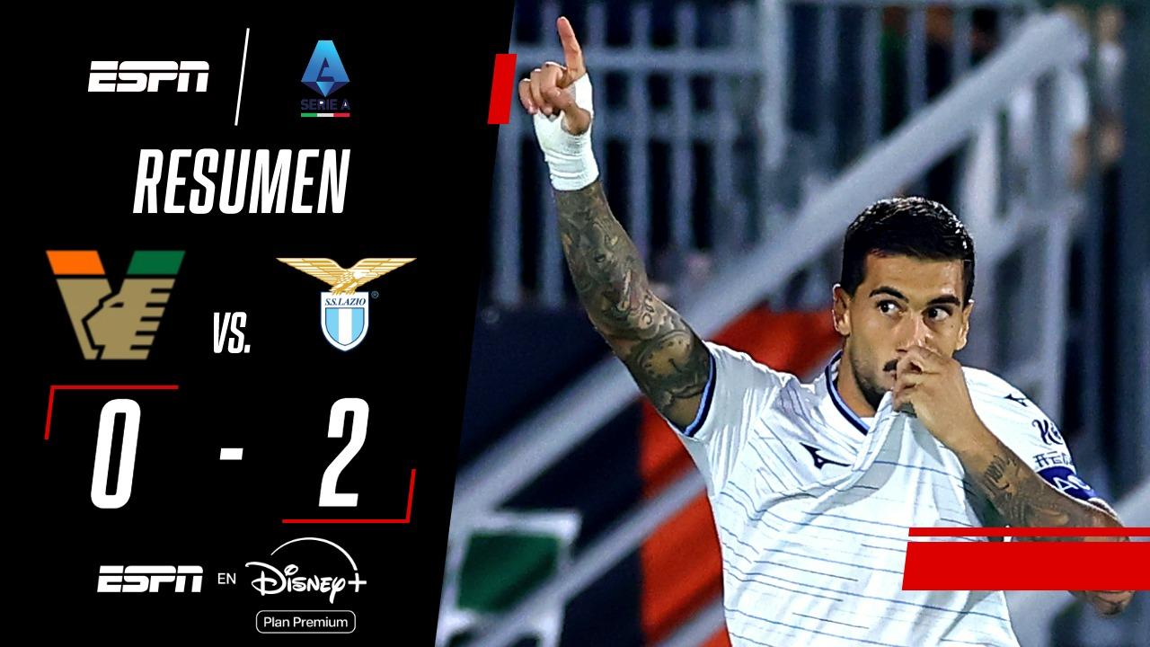 ¡Lazio superó a Venezia como visitante y es líder de la Serie A!