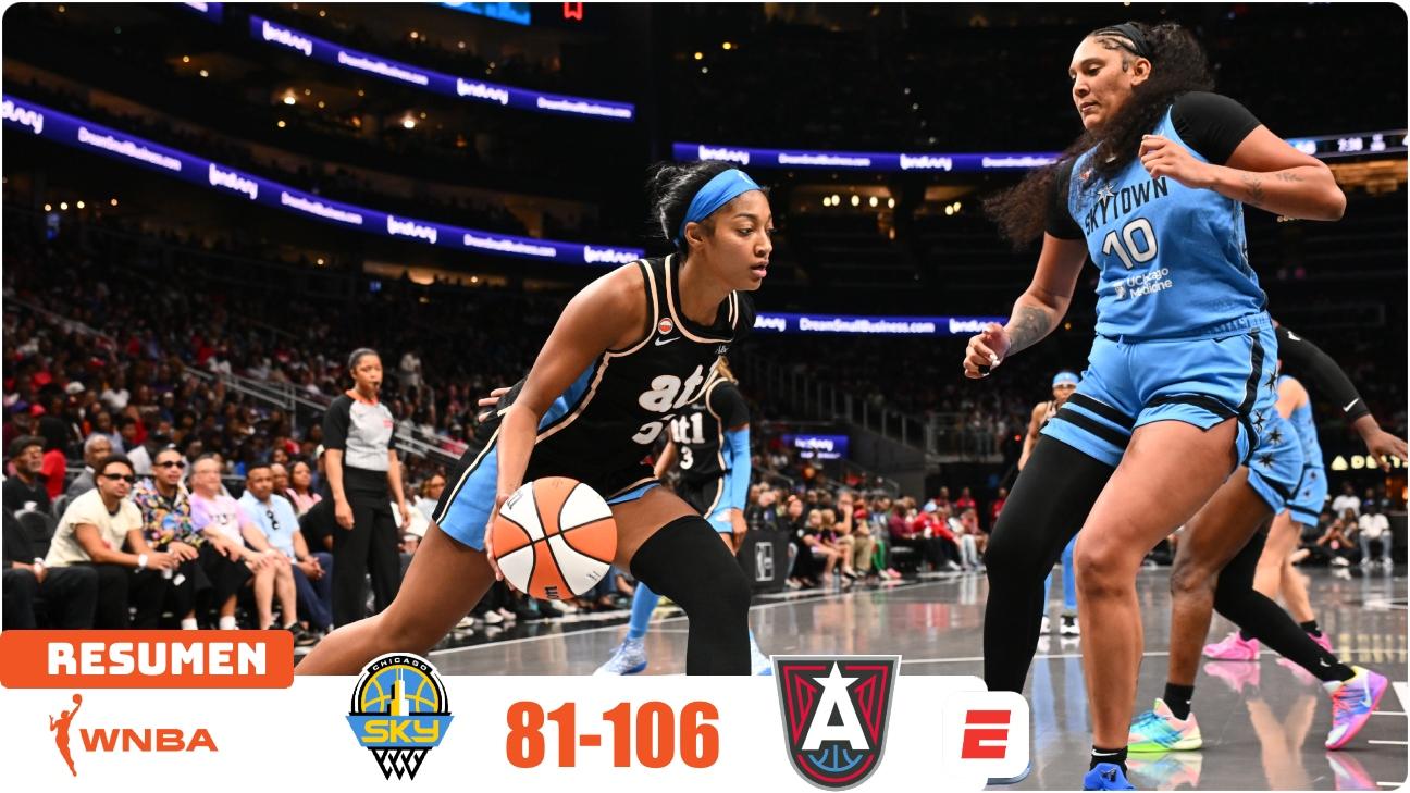 Atlanta Dream arrolla a Chicago Sky con una ofensiva imparable