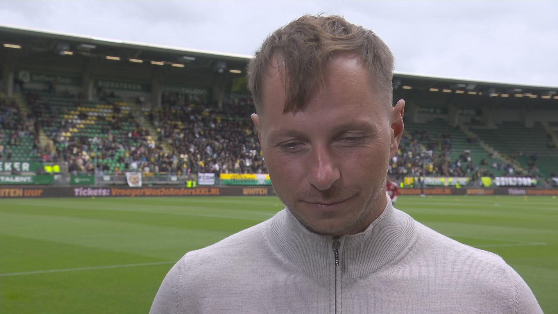 Peter: "De verwachtingen zullen hoger zijn na onze eerste overwinning van het seizoen"