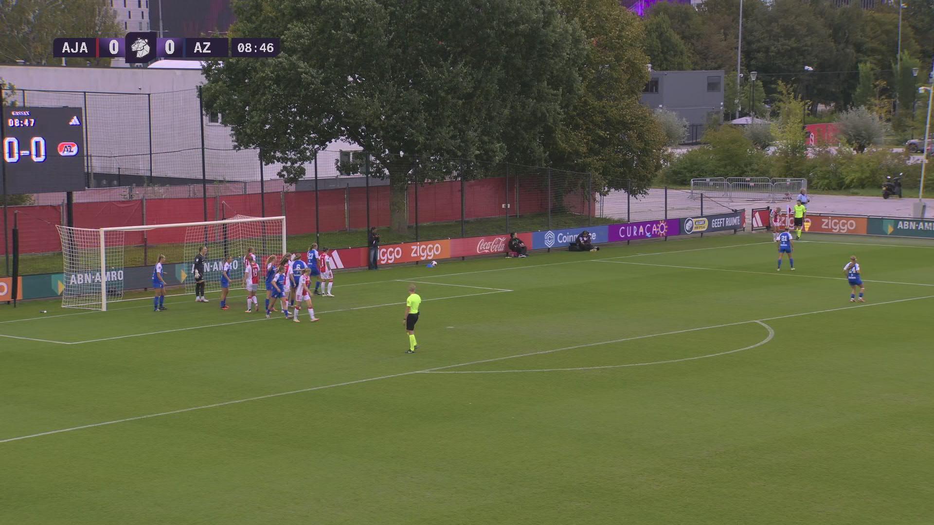 Amber Visscher Goal Olympico