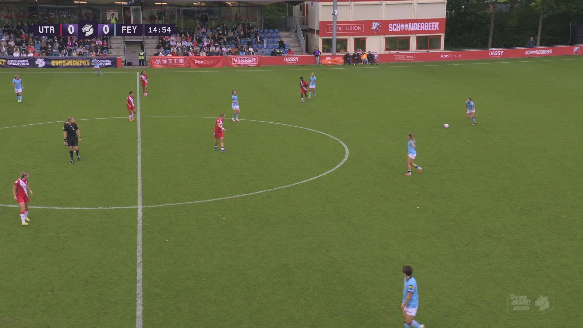 Samenvatting FC Utrecht (V) - Feyenoord (V)