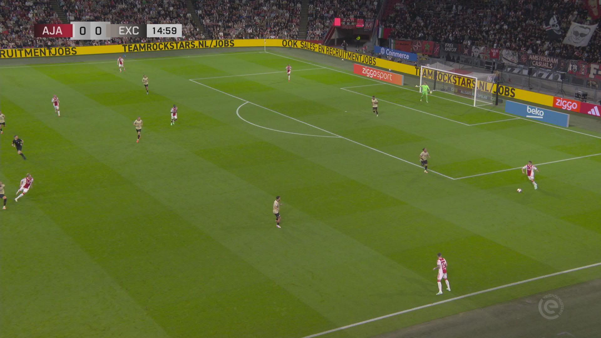 Spanning tot het laatste moment | Samenvatting Ajax - Excelsior