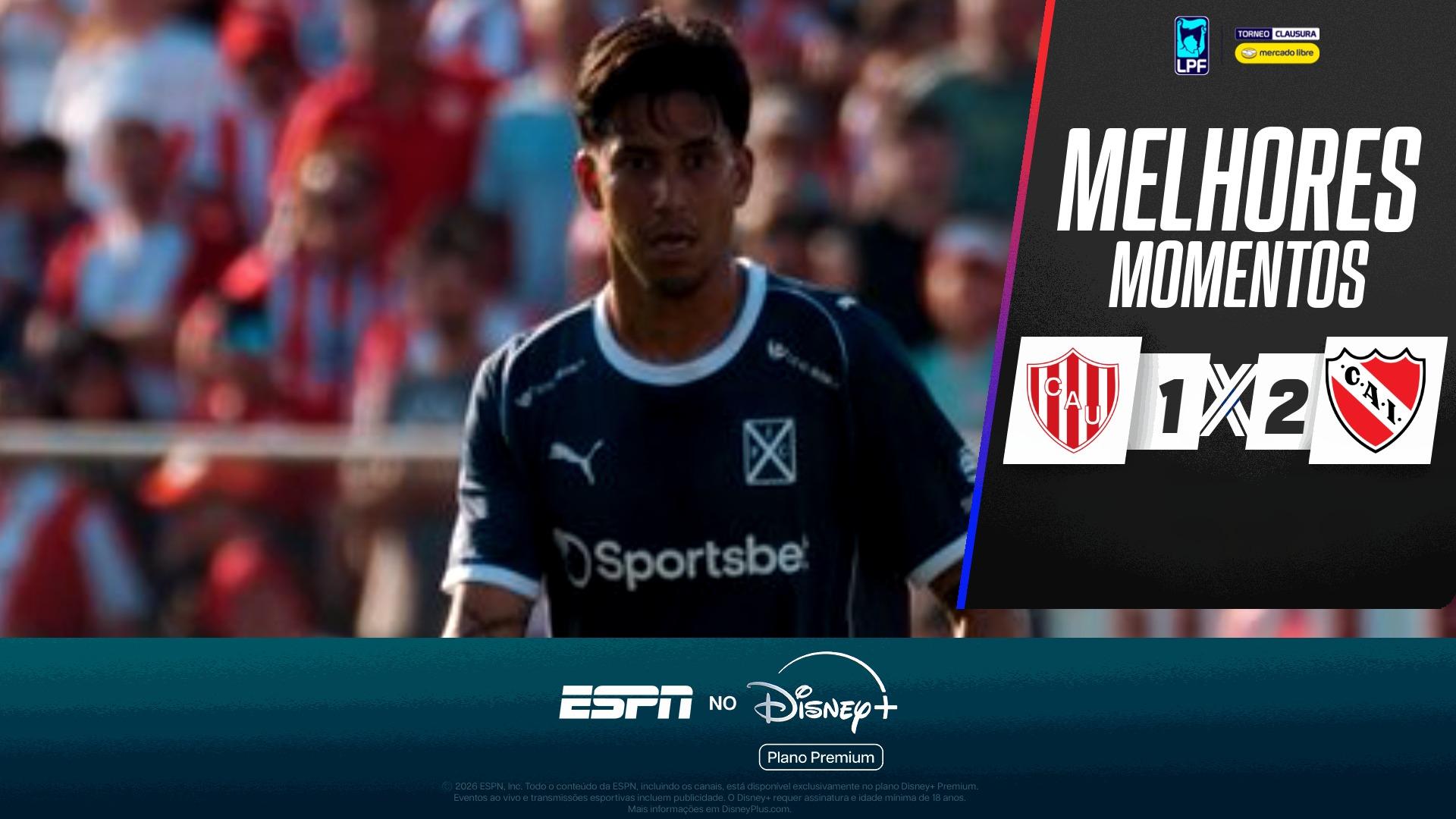 Union Santa Fe 1 x 2 Independiente no Campeonato Argentino: VEJA os melhores momentos