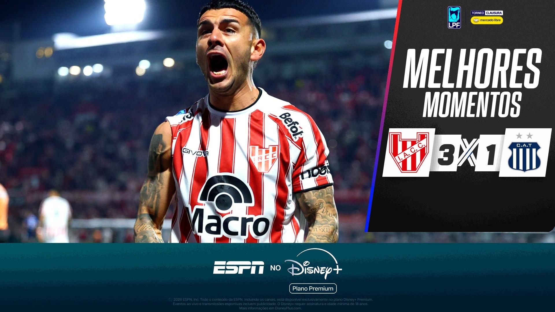 Instituto Cordoba 3 x 1 Talleres no Campeonato Argentino: VEJA os melhores momentos