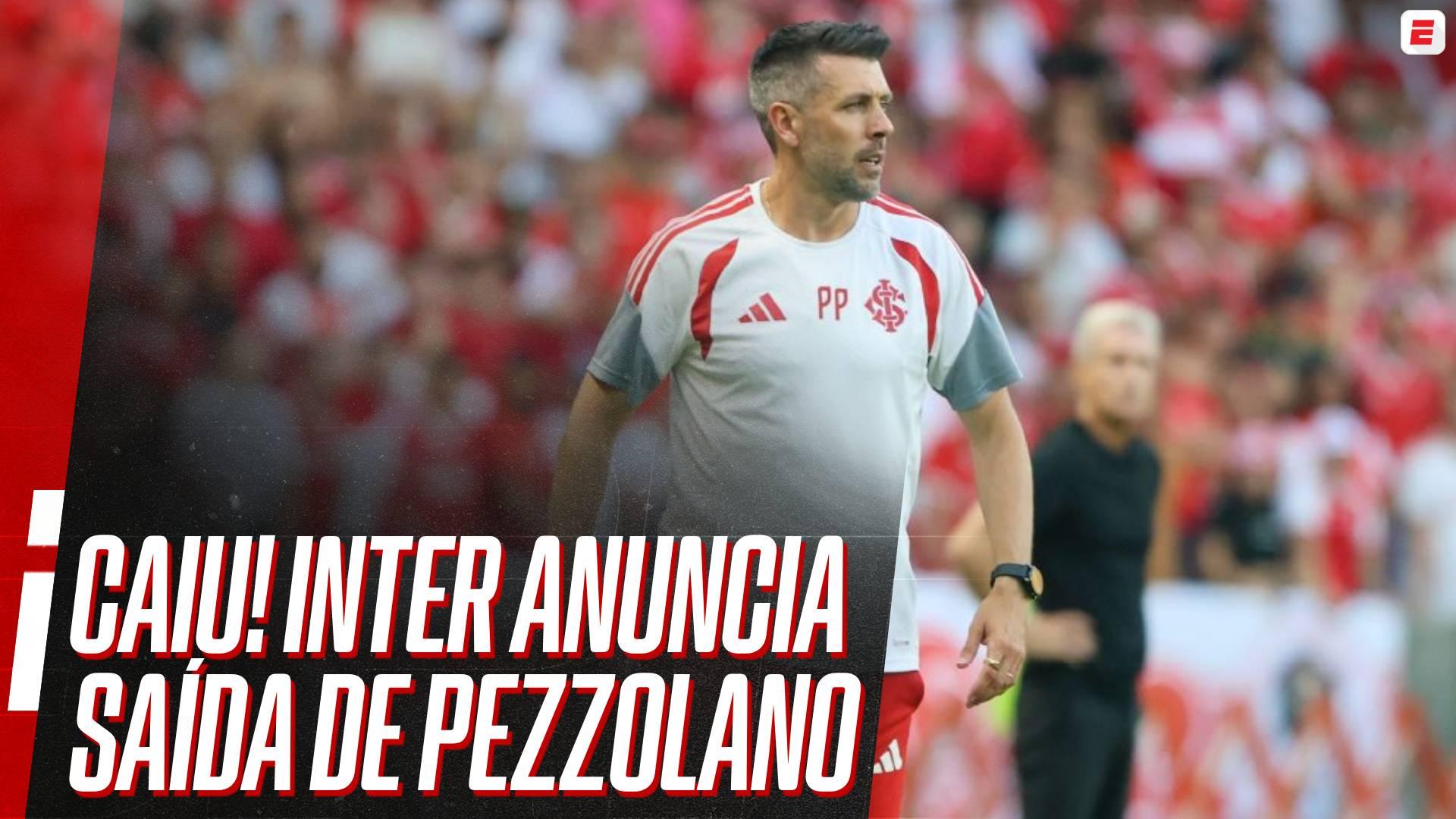 Caiu! Inter anuncia saída de Paulo Pezzolano