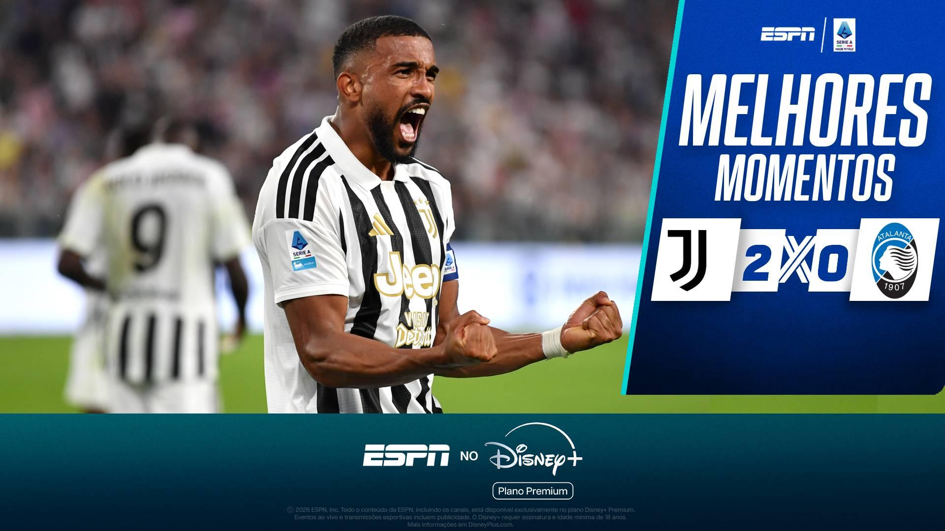 Bremer brilha na defesa, faz gol e comanda vitória da Juventus contra Atalanta em Turim no Campeonato Italiano