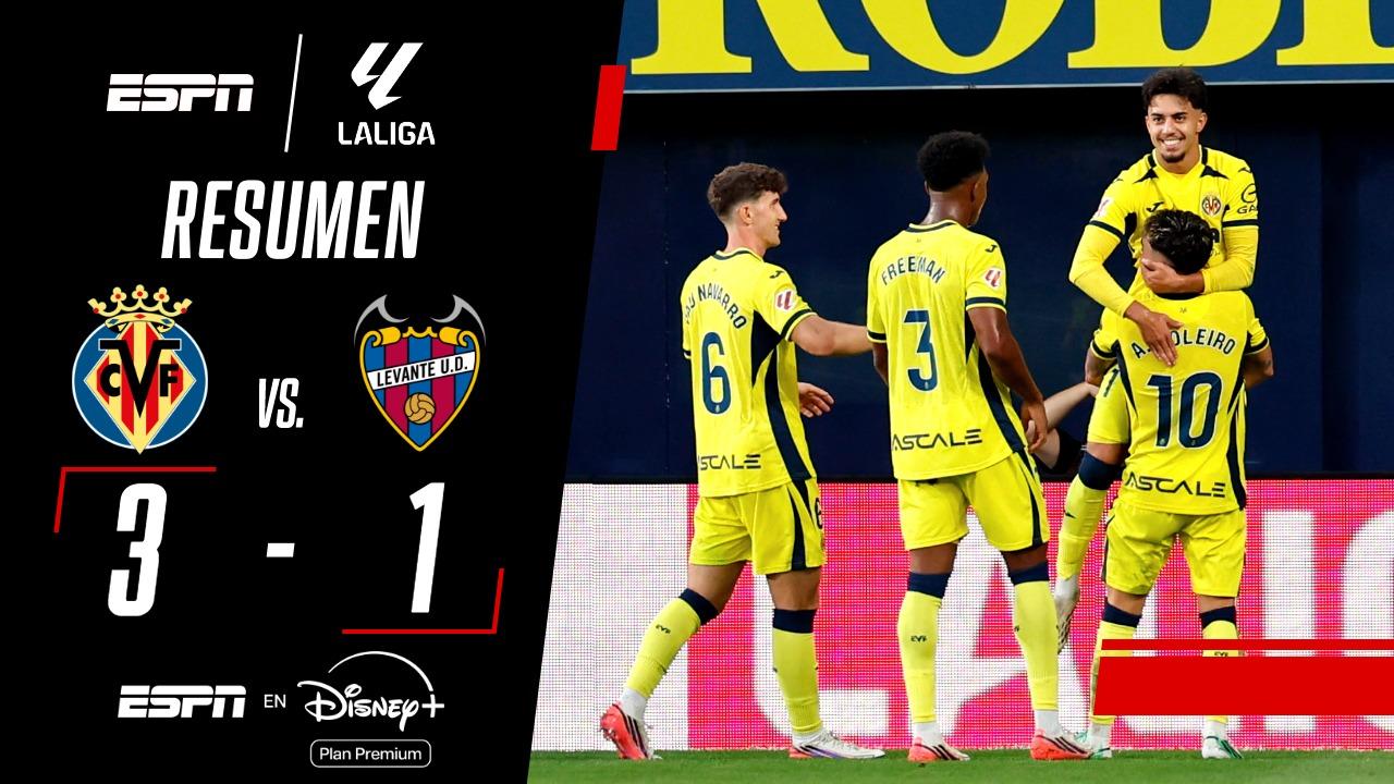 Villarreal fue superior y venció a Levante en el Estadio de la Cerámica