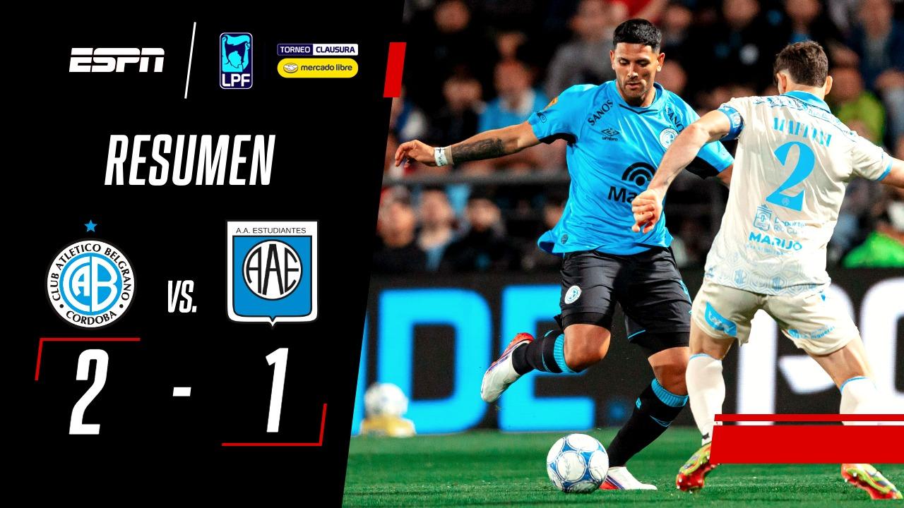 ¡Belgrano lo dio vuelta y venció en el final frente a Estudiantes de Río Cuarto!