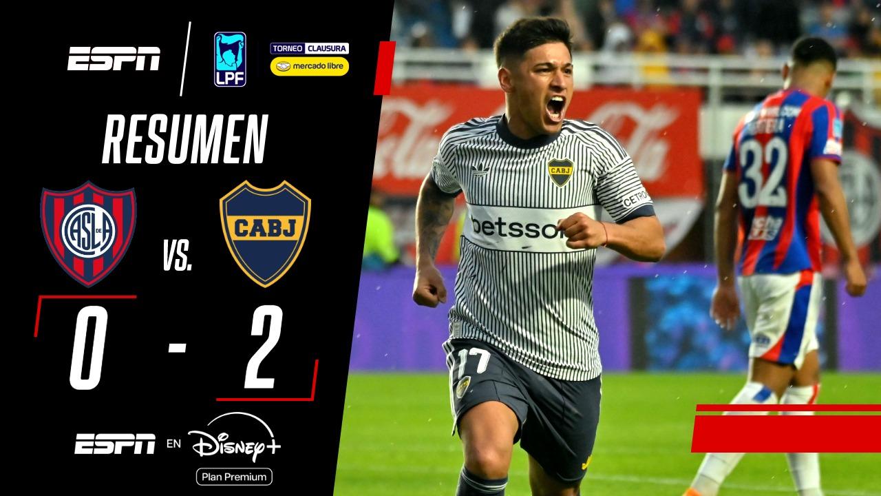 ¡Y Boca va! Triunfazo del Xeneize ante San Lorenzo por 2-0