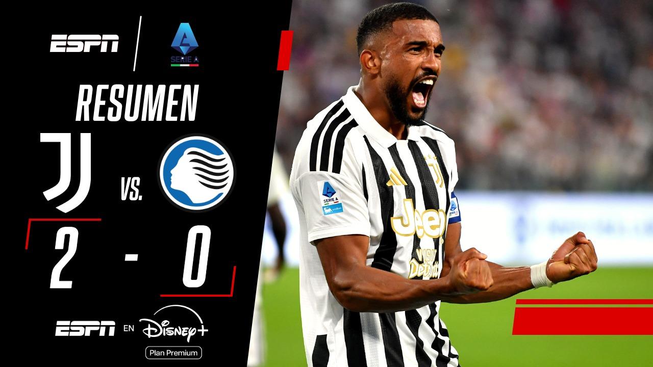 Juventus venció al Atalanta y volvió al triunfo en la Serie A