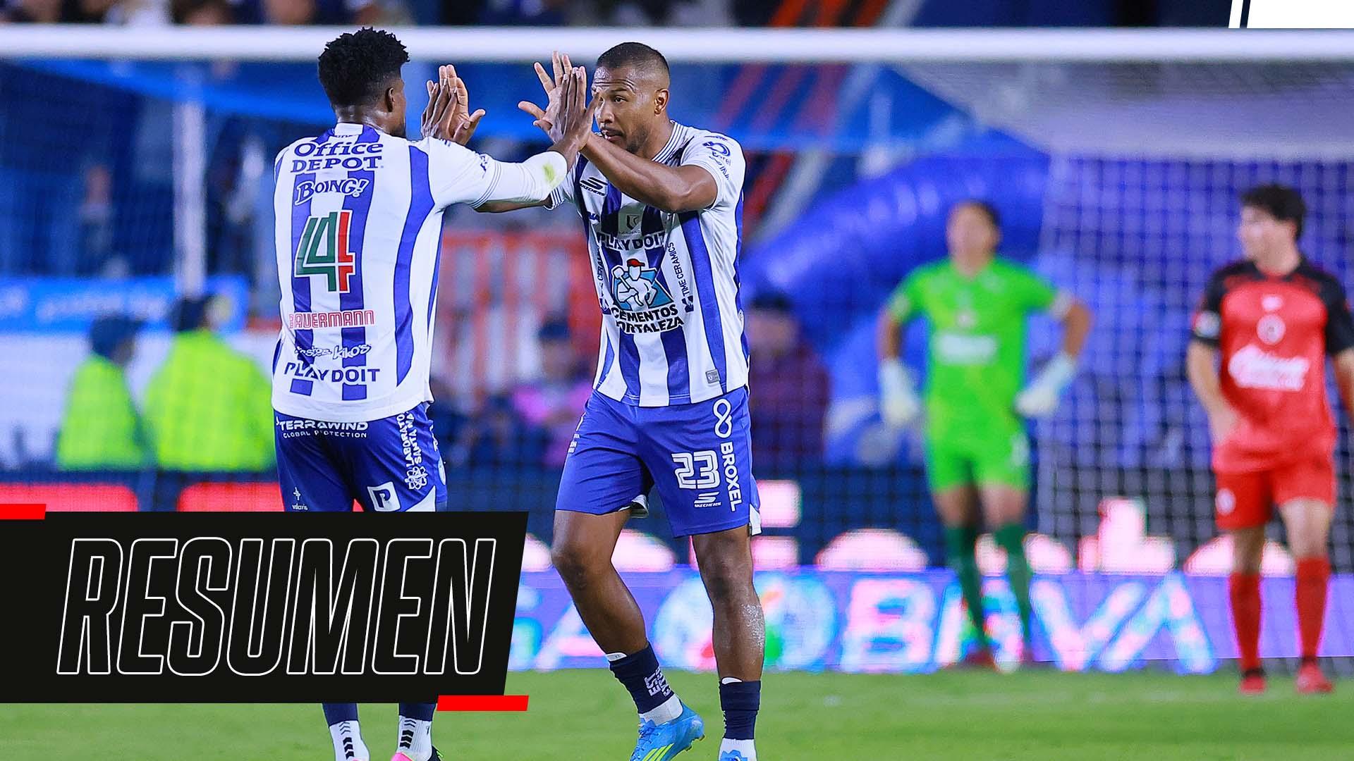 ¡Con doblete de Rondón, Pachuca empató con Tijuana!