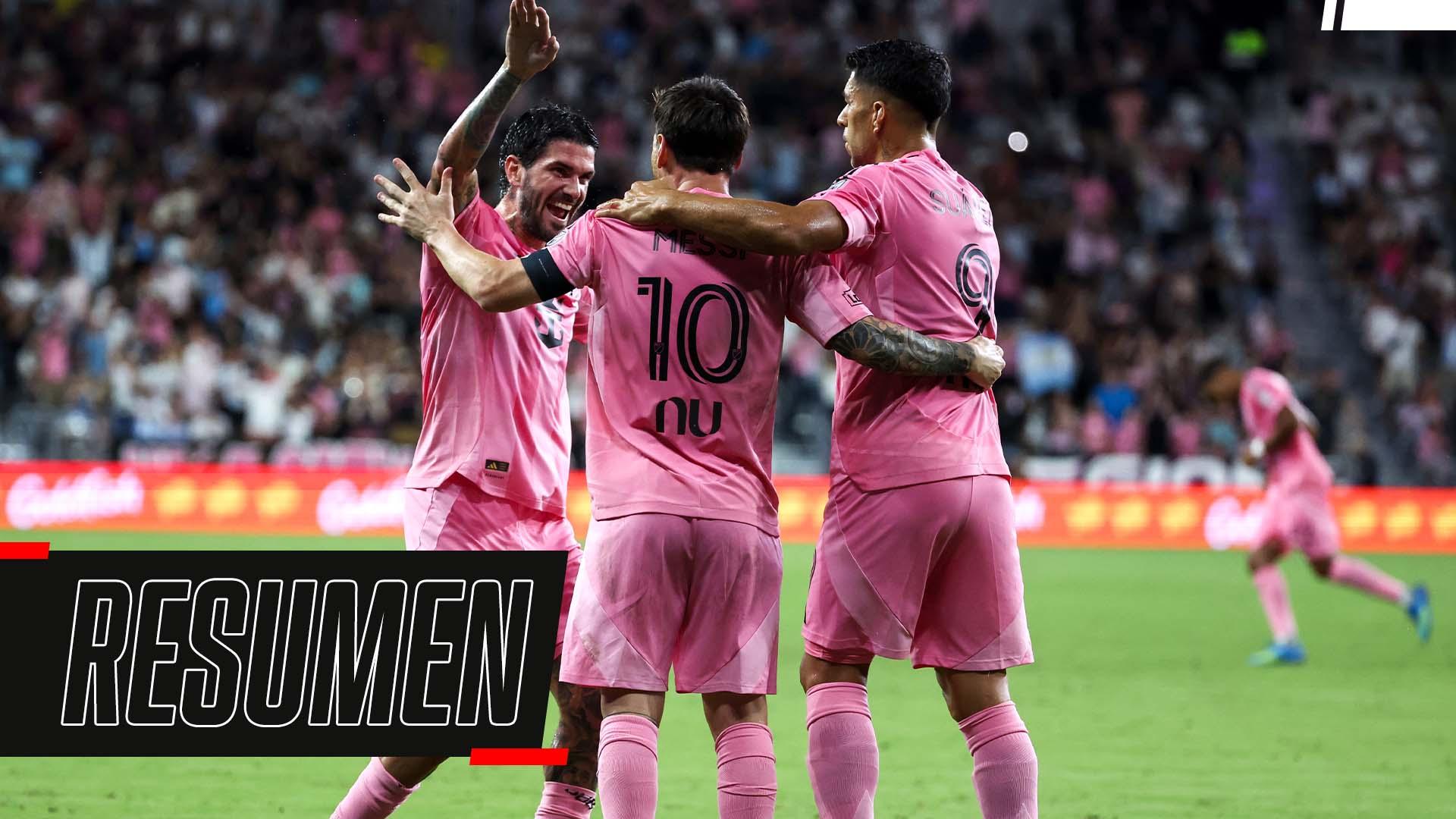 ¡Inter Miami y San Diego FC quedaron a mano en la MLS!