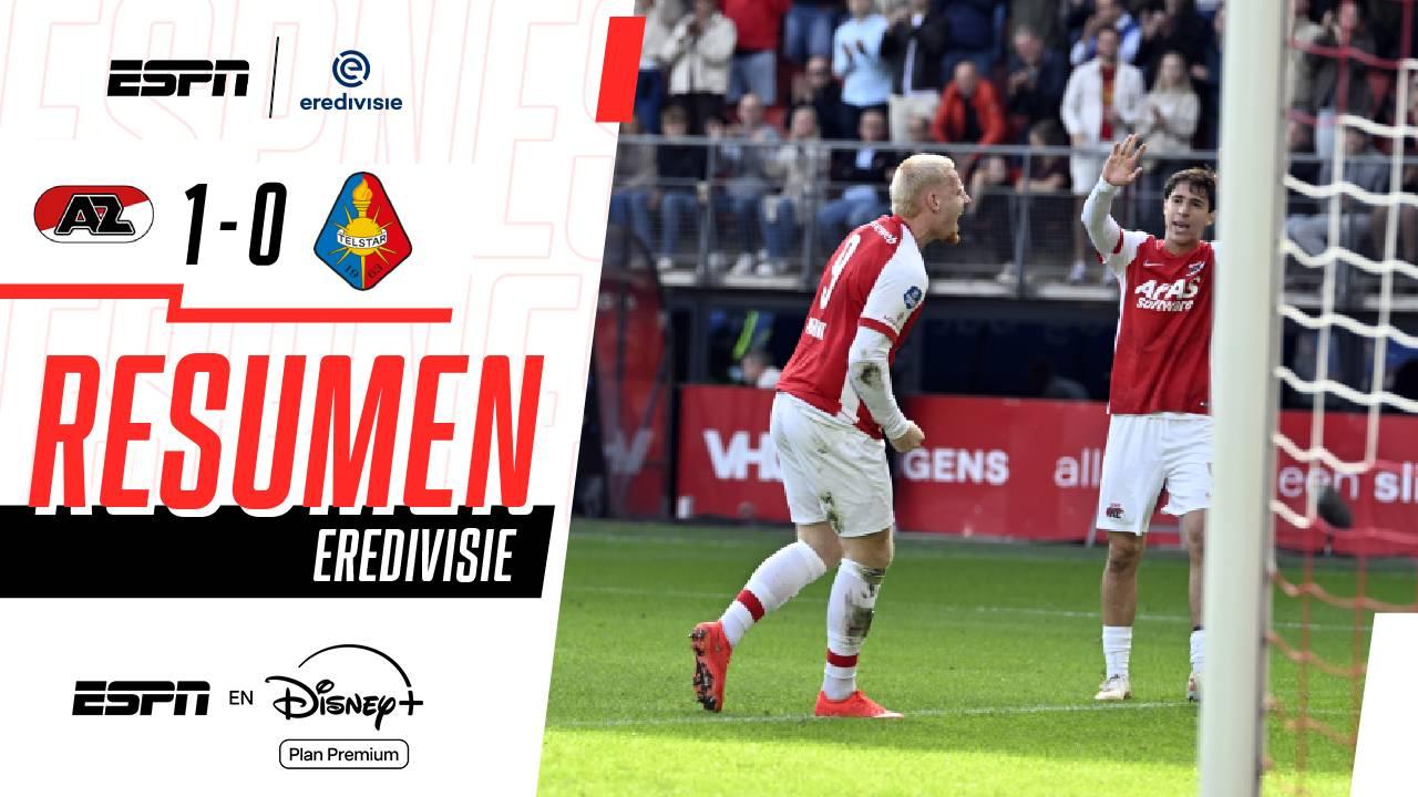 Mateo Chávez y el AZ Alkmaar se apoderan del liderato de la Eredivsie