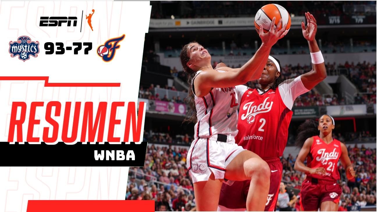 Mystics ponen al rojo vivo la pelea por el quinto lugar tras vencer a Fever