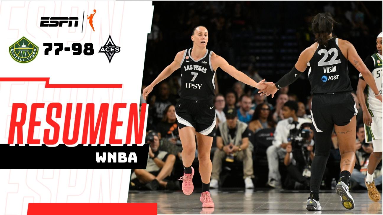 A'ja Wilson da un recital con 30 puntos y Aces aplastan 98-77 a Storm