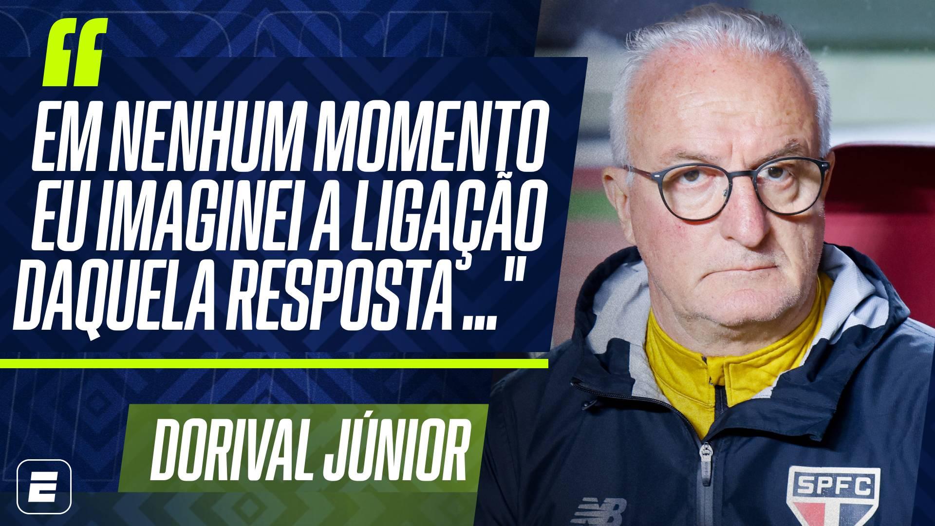 Dorival Jr. se explica após fala sobre torcida do São Paulo: 'Tenho um respeito e um carinho muito grande por essa torcida'