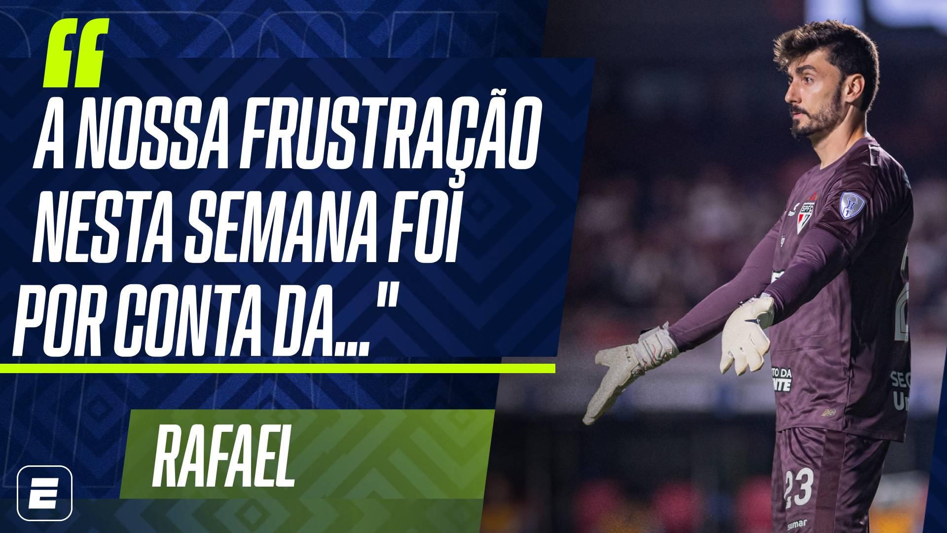 Rafael admite dificuldades financeiras no São Paulo, mas garante: 'Grupo é muito bom'
