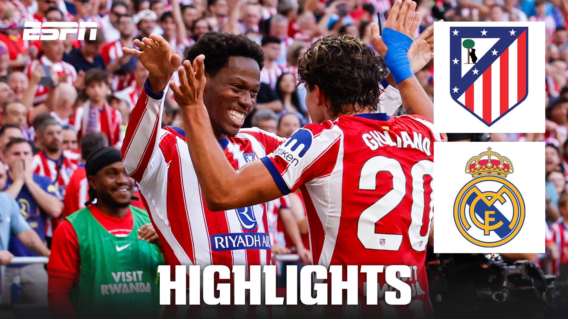 Atlético Madrid win drama-filled Madrid derby