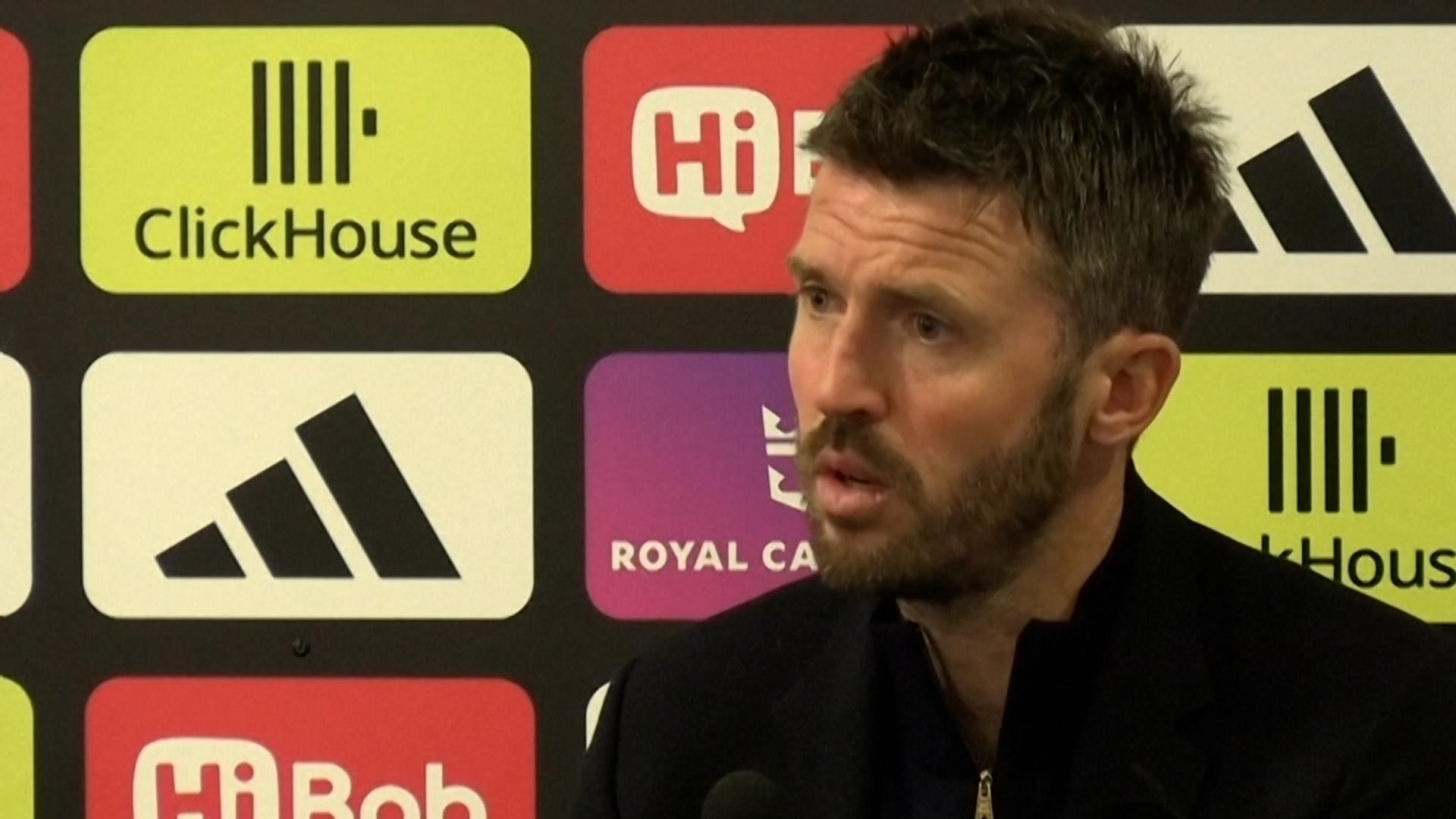 Carrick encouraged by Man United's late draw vs. Fulham