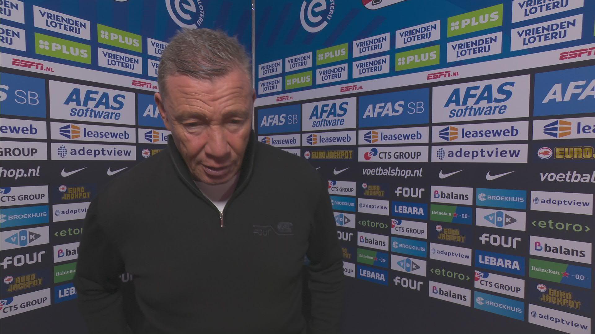 Echteld: "Als je bovenaan staat na zeven wedstrijden vind je dat heel lekker"
