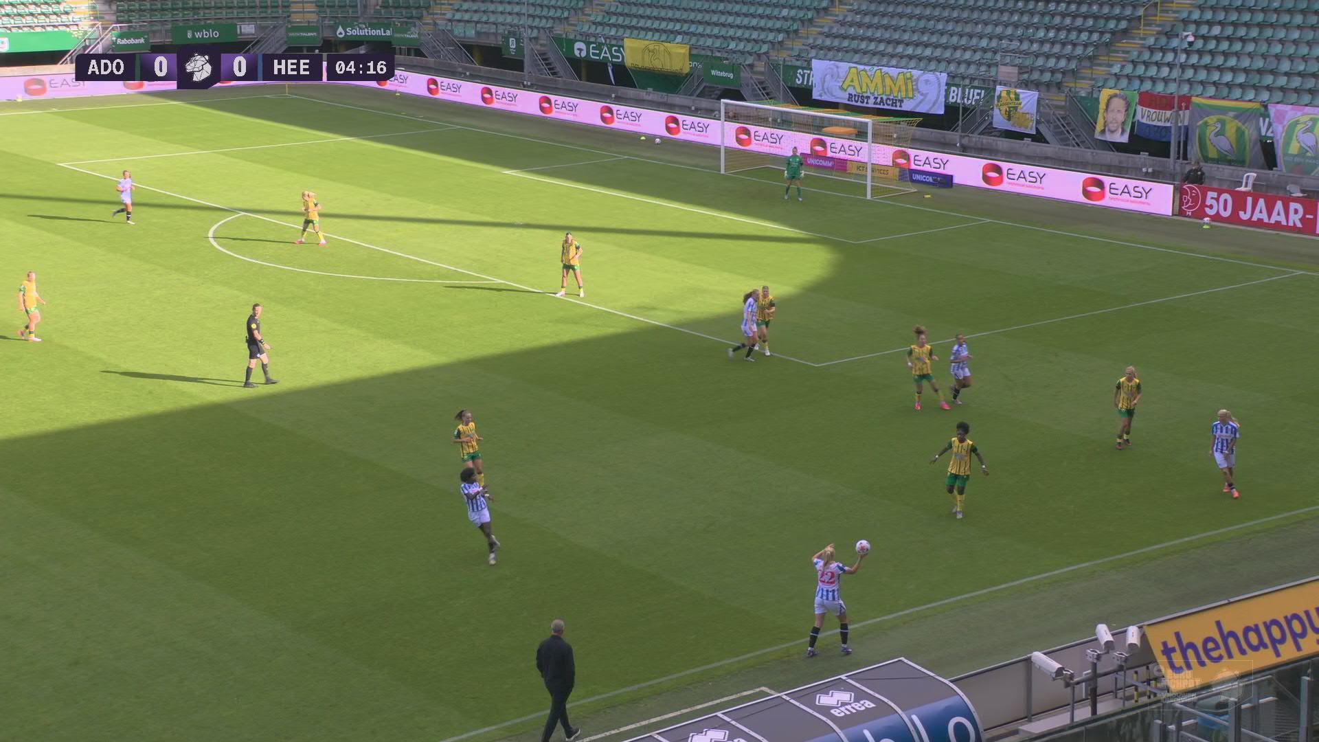Ploegen in evenwicht na 90 minuten | Samenvatting ADO Den Haag (V) - sc Heerenveen (V)