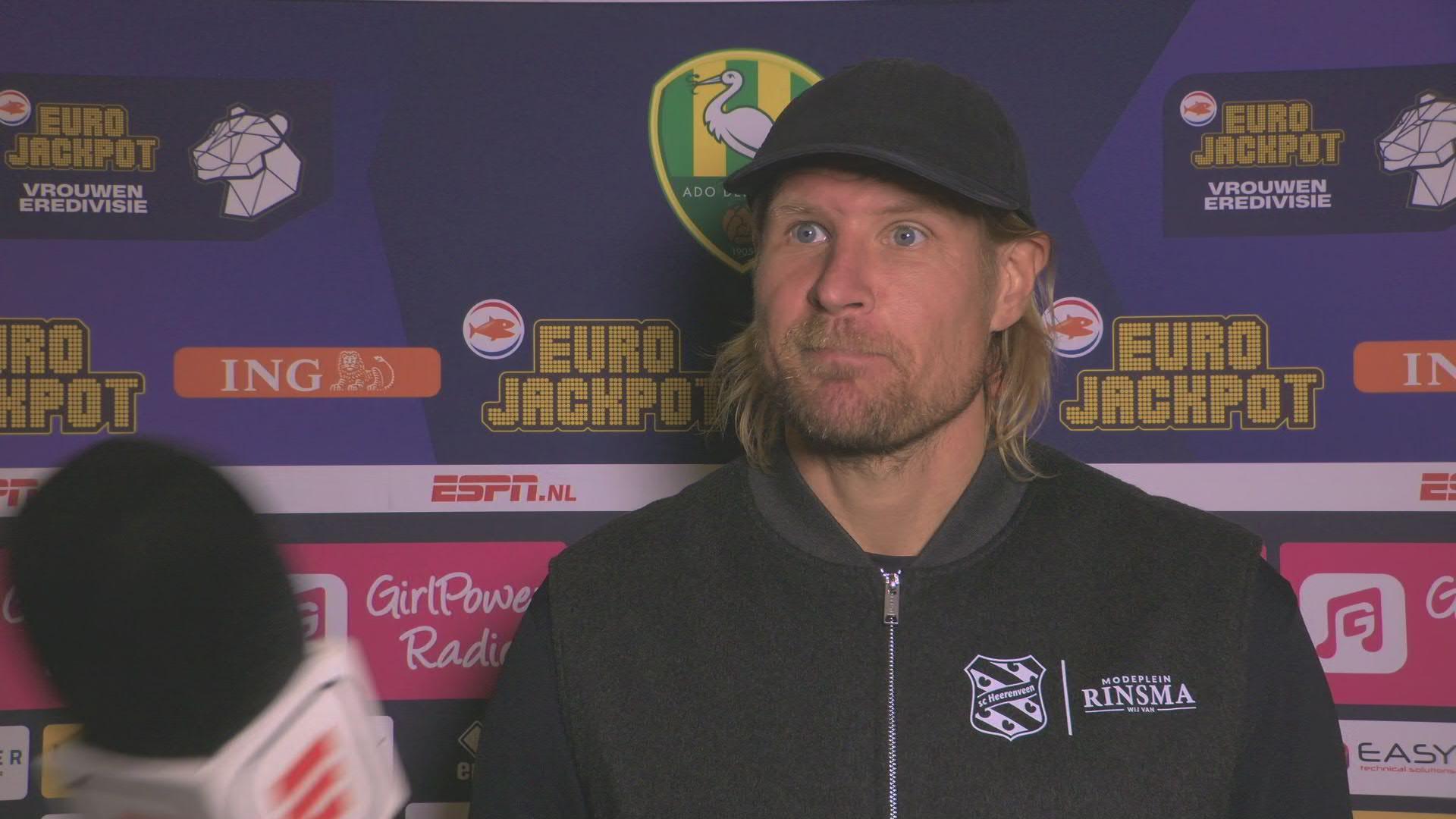 Interviews na ADO Den Haag (V) - sc Heerenveen (V)