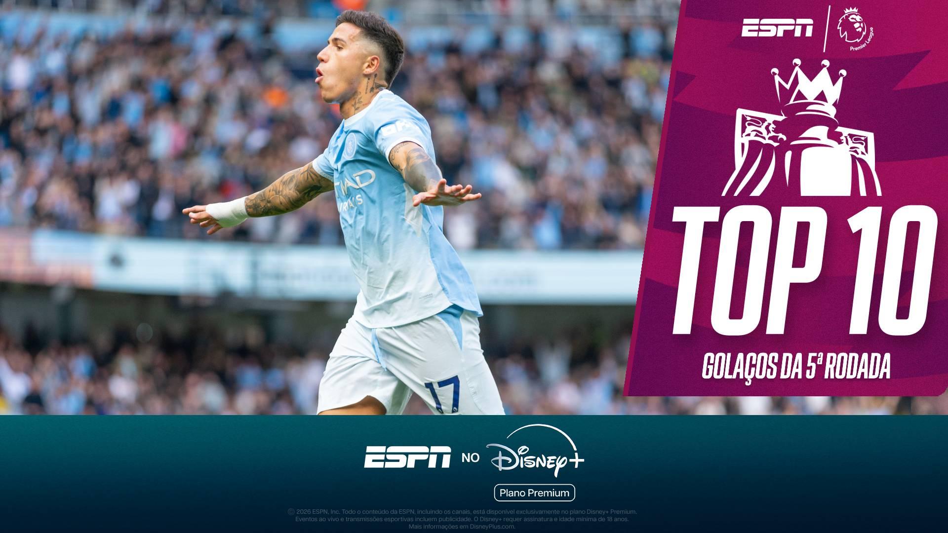 Golaço de falta de Enzo Fernández, hat-trick de Brian Bobbey e mais: o melhor da 5ª rodada da Premier League