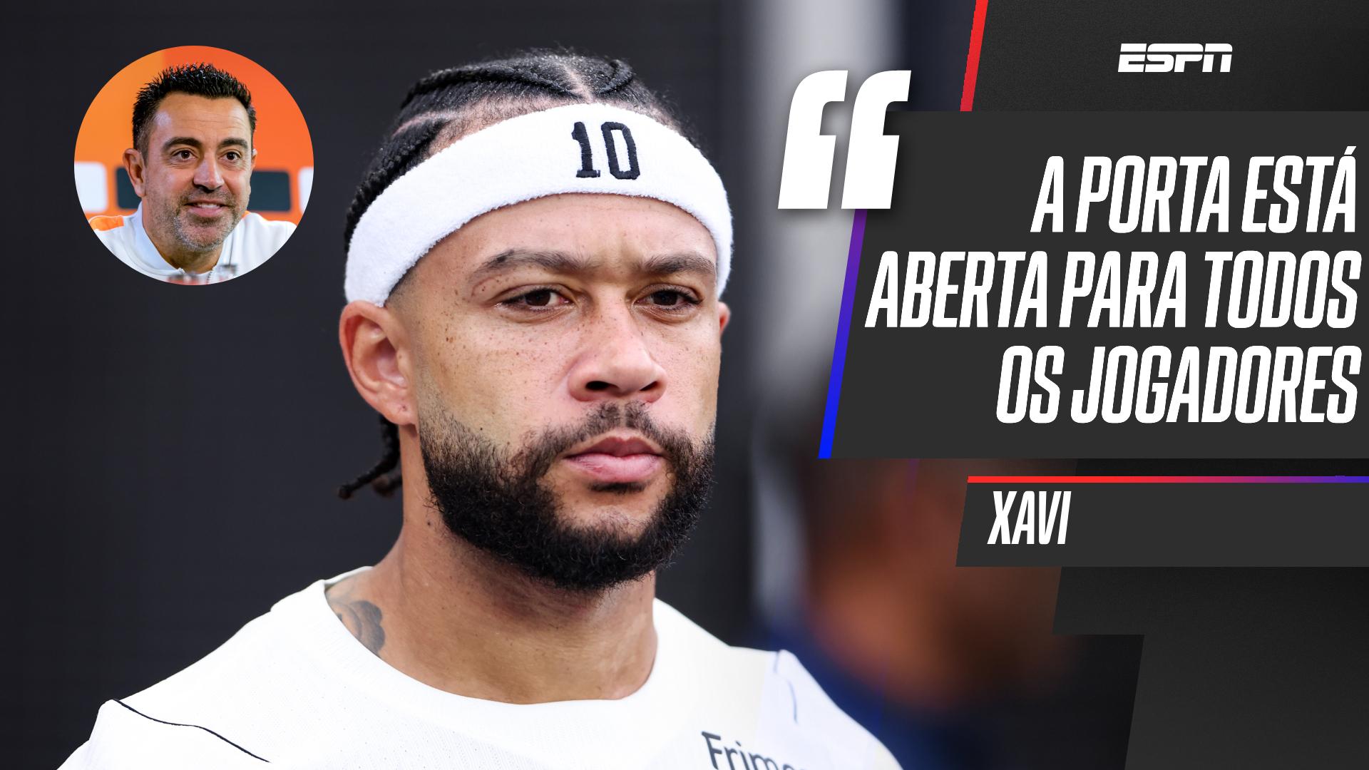 Xavi revela conversa com Memphis após não convocar atacante para jogos da Holanda: 'Demonstrou maturidade'