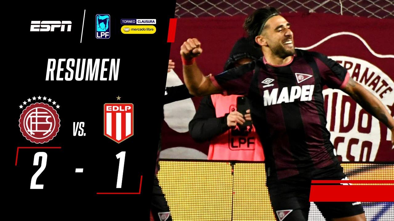 ¡Tercer triunfo al hilo! Lanús se impuso 2 a 1 ante Estudiantes en La Fortaleza
