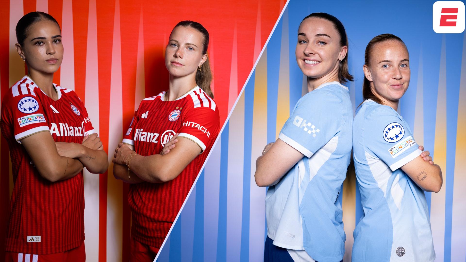 Bayern vs City, un duelo de candidatas