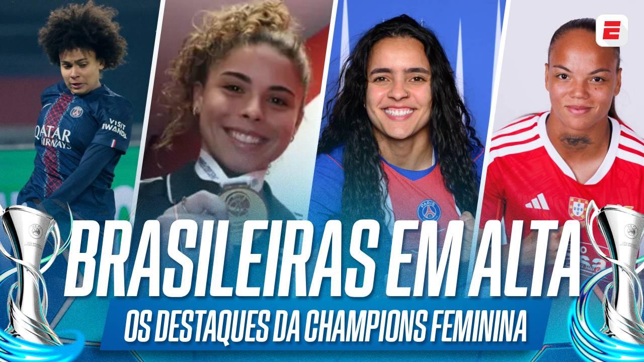 De olho nelas! As brasileiras que podem brilhar na Champions League Feminina