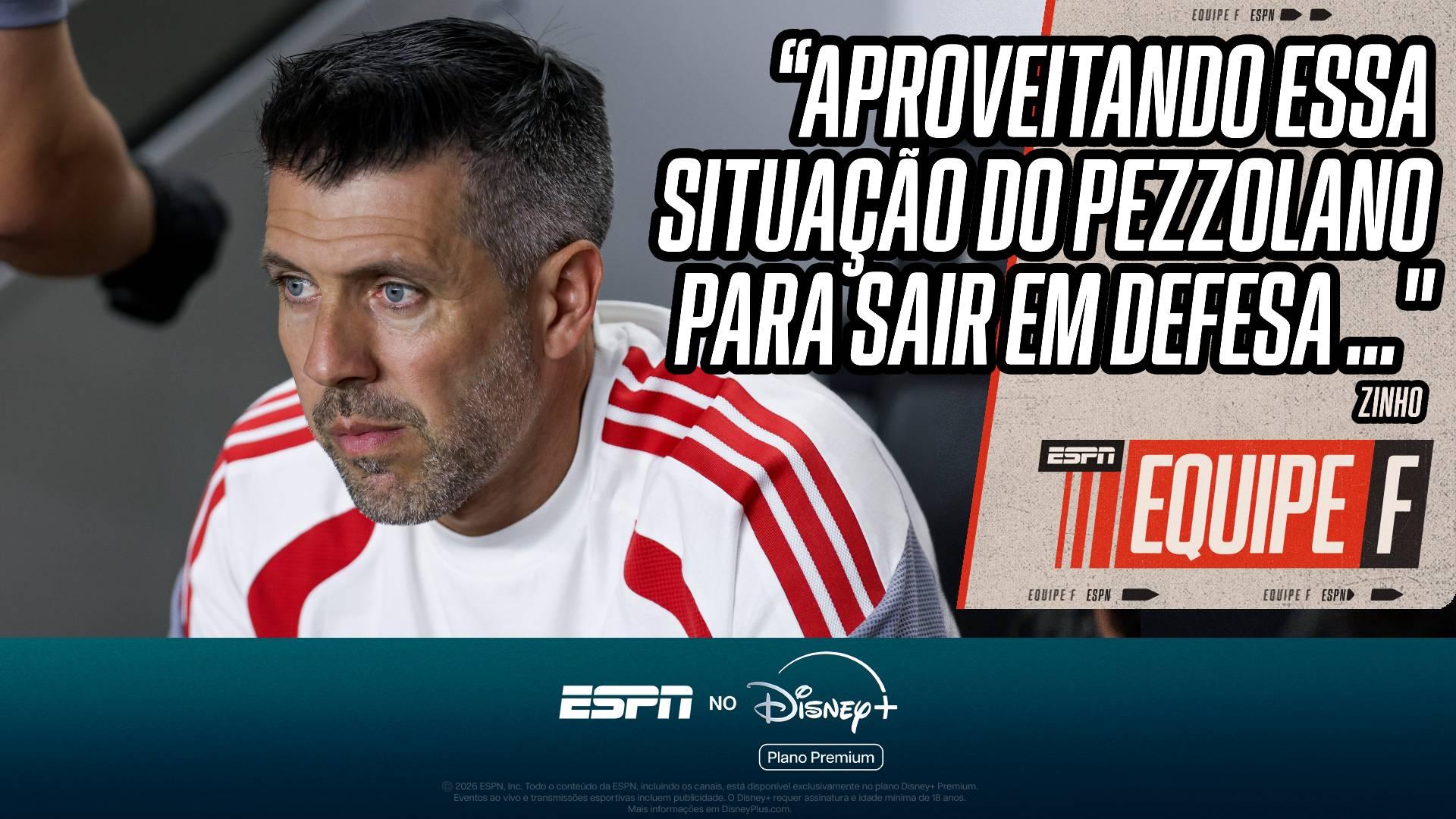 Zinho pede valorização de técnicos brasileiros e questiona Pezzolano: 'O que ele já fez?'