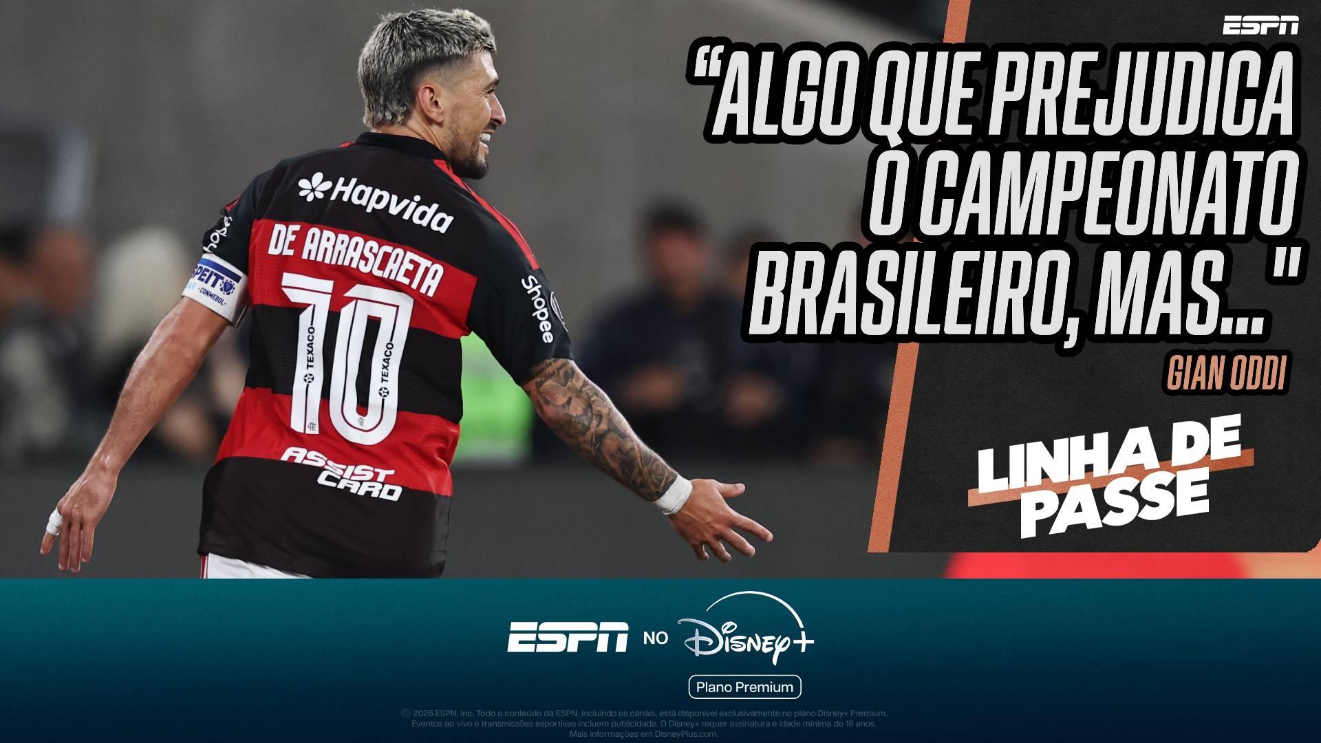 Gian Oddi apoia redução do limite de estrangeiros no Brasil: 'Medida benéfica à seleção'