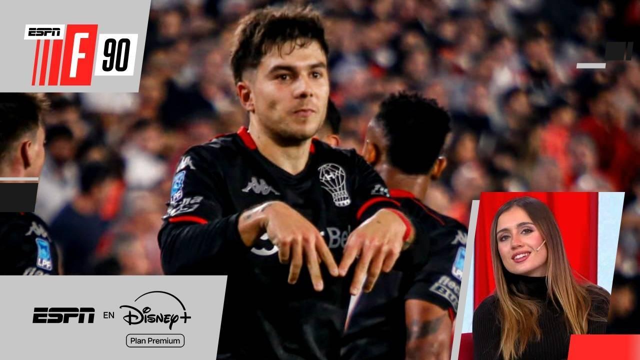 Morena Beltrán se refirió a la dedicatoria de Blondel en el Monumental