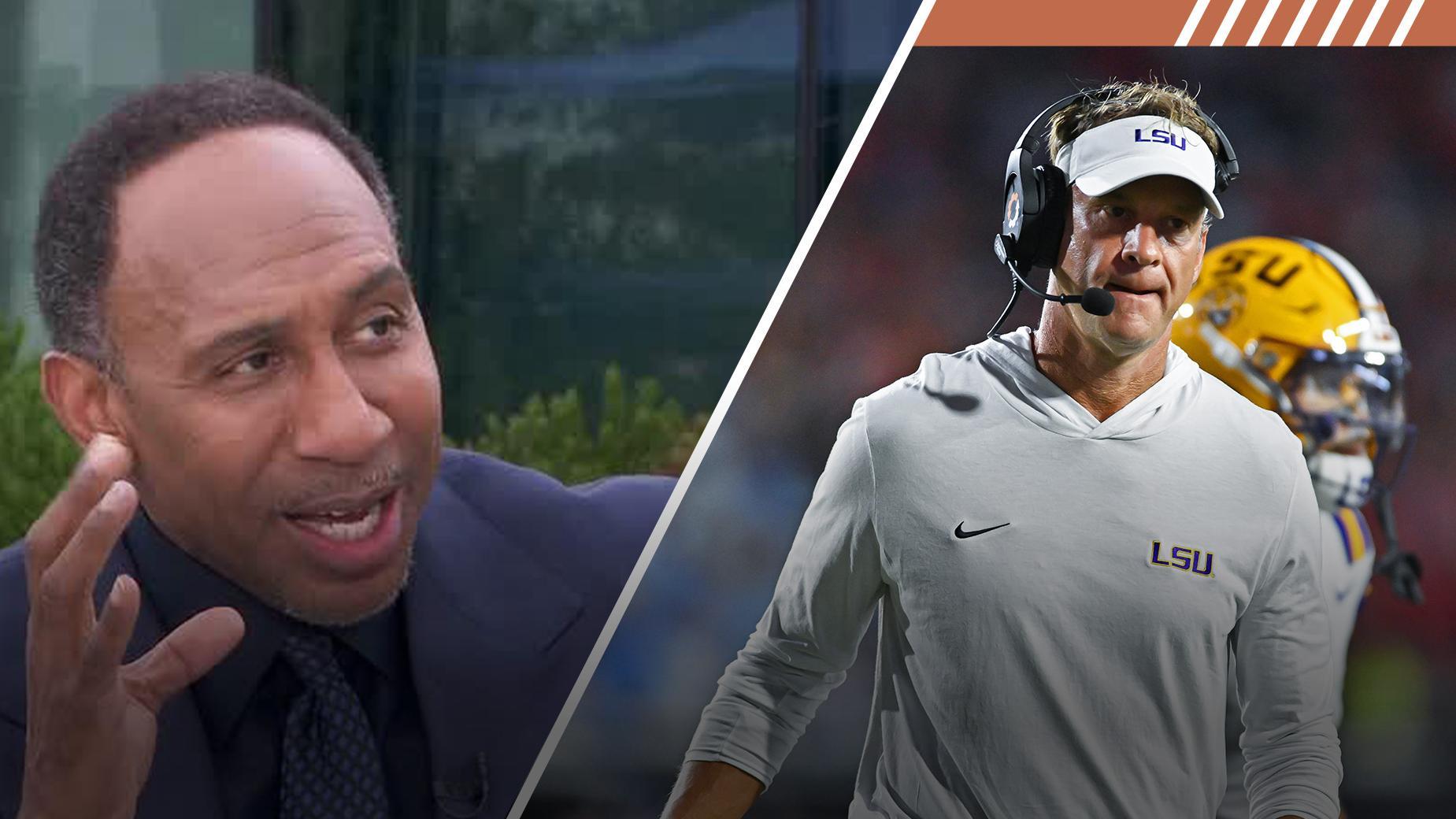 Stephen A.: Lane Kiffin has made LSU relevant even with a loss to Ole Miss