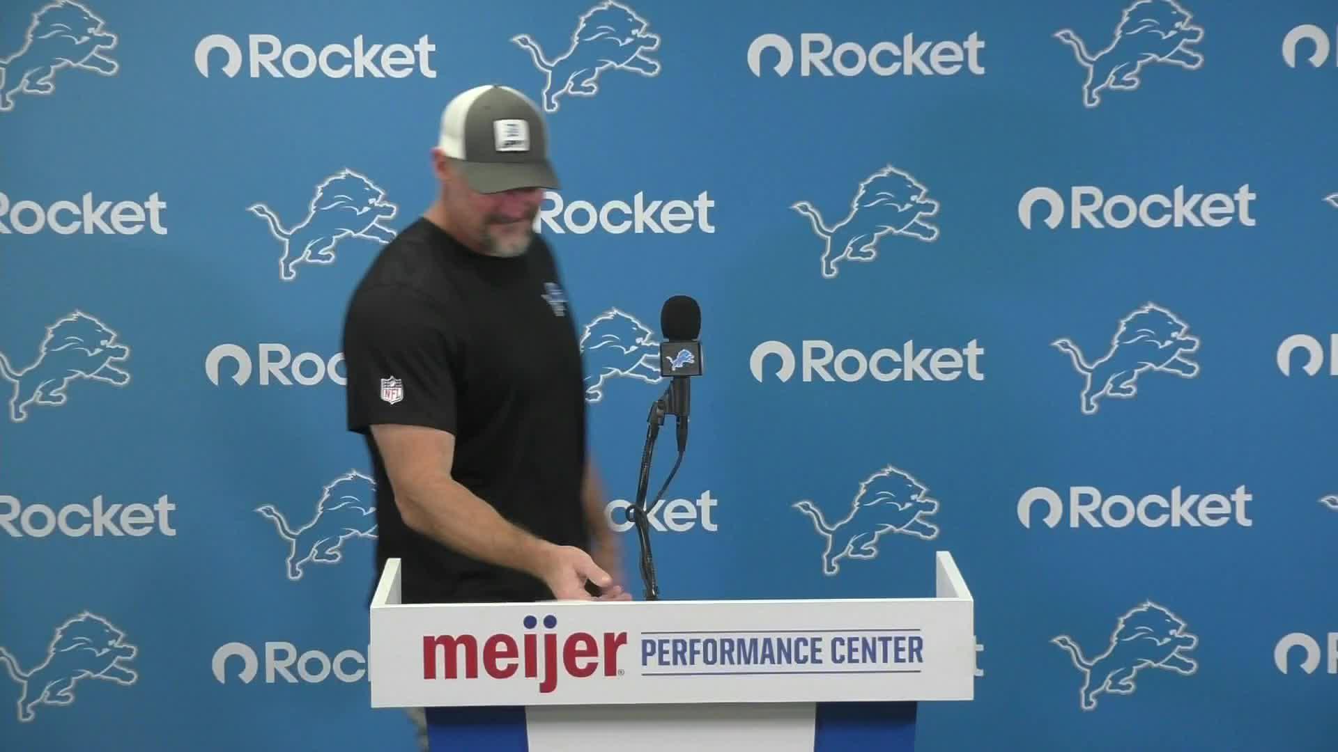 Dan Campbell: Lions DB Avonte Maddox out for season
