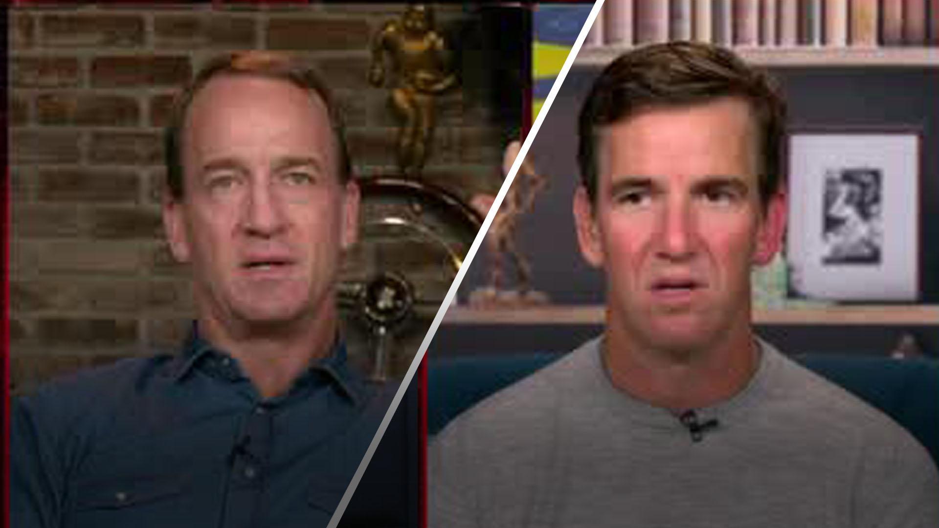 Peyton, Eli Manning heartbroken as Jaxson Dart exits with knee injury