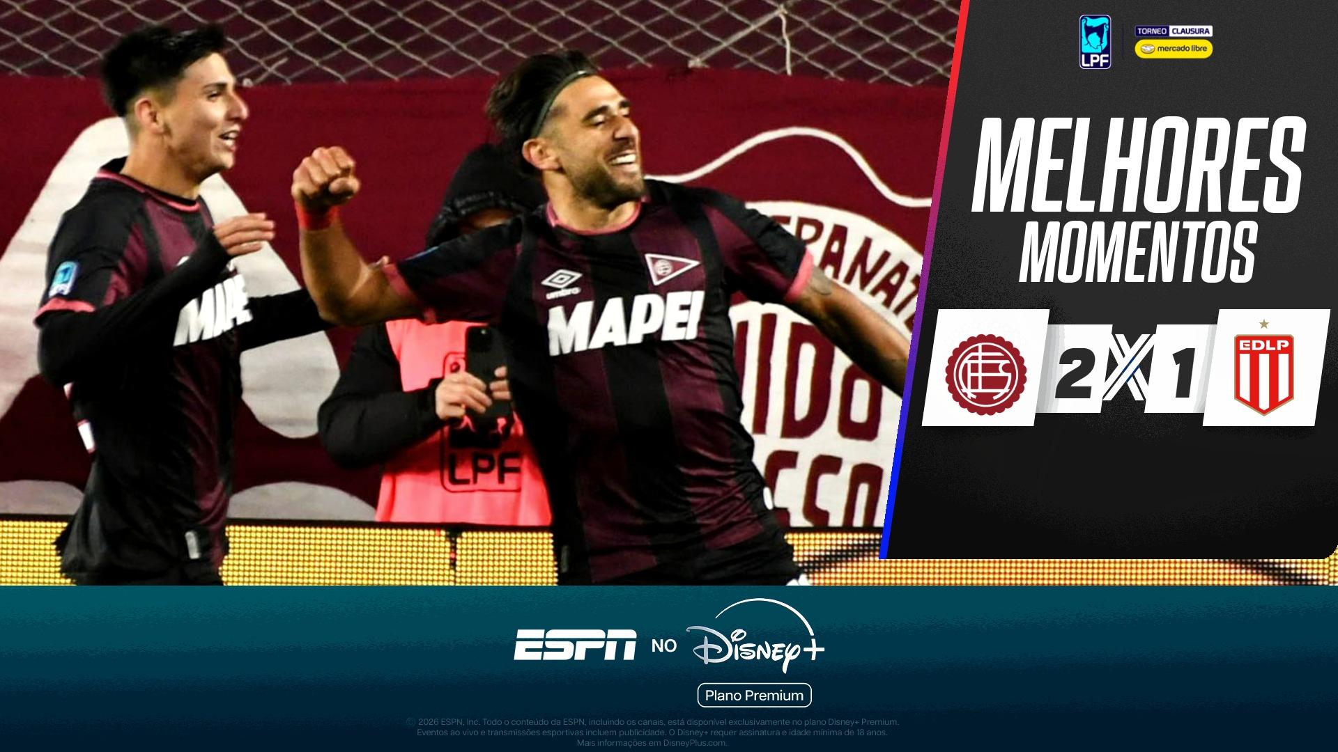 Lanús 2 x 1 Estudiantes no Campeonato Argentino: VEJA os melhores momentos