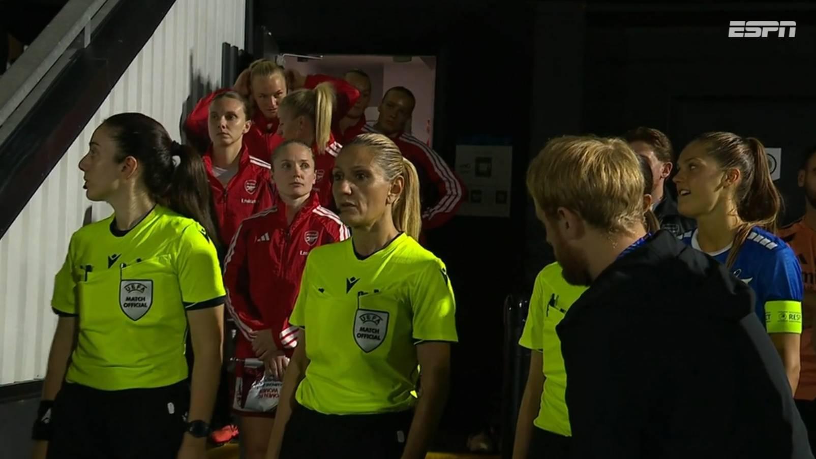 Chegou a hora! Arsenal e HB Koge se enfrentam pela Champions League feminina