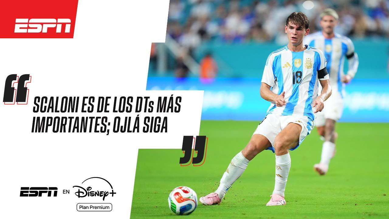Nico Paz: "Estar en la despedida de Messi será muy especial; tengo ganas de disfrutarlo"