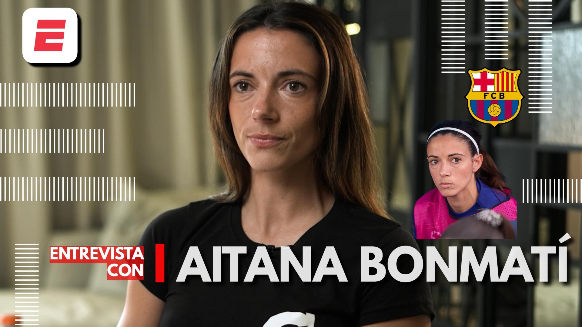 Aitana Bonmatí: "Todavía tengo dolor en el tobillo"