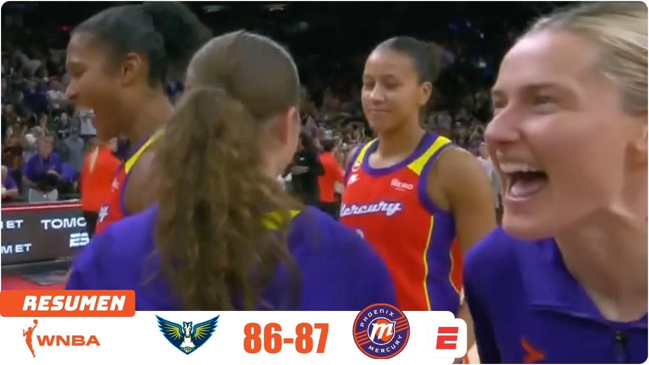 Phoenix Mercury vs. Dallas Wings - Resumen