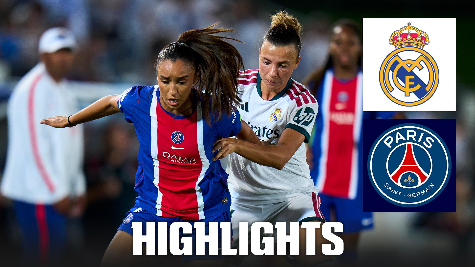 PSG fightback in UWCL for draw with Real Madrid