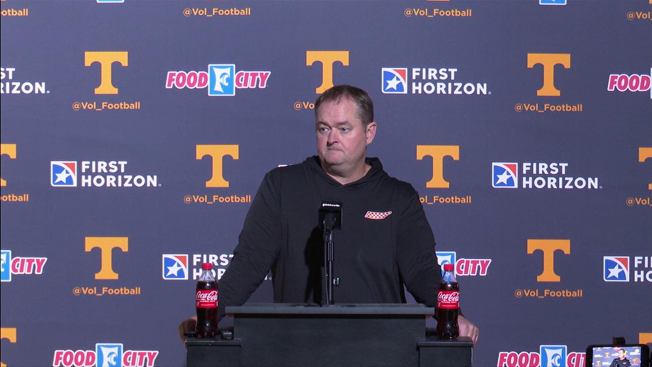 Tennessee's Heupel describes Texas, Manning's 'competitive makeup'