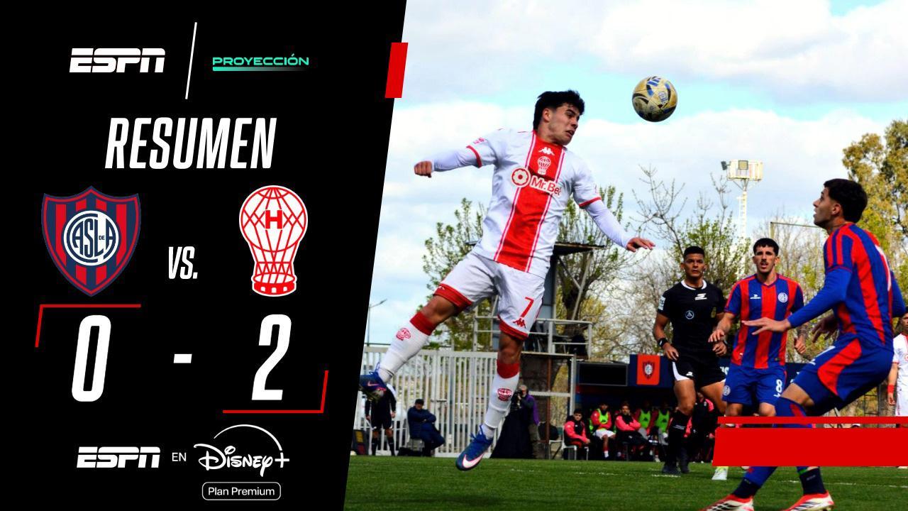 Huracán venció a San Lorenzo y se adueñó del clásico en el Torneo Proyección