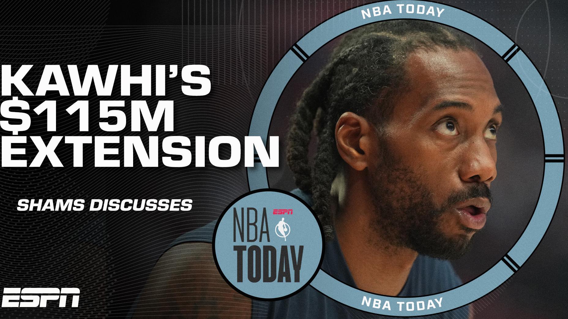 Kawhi Leonard signs extension with Raptors - Shams breaks down the deal