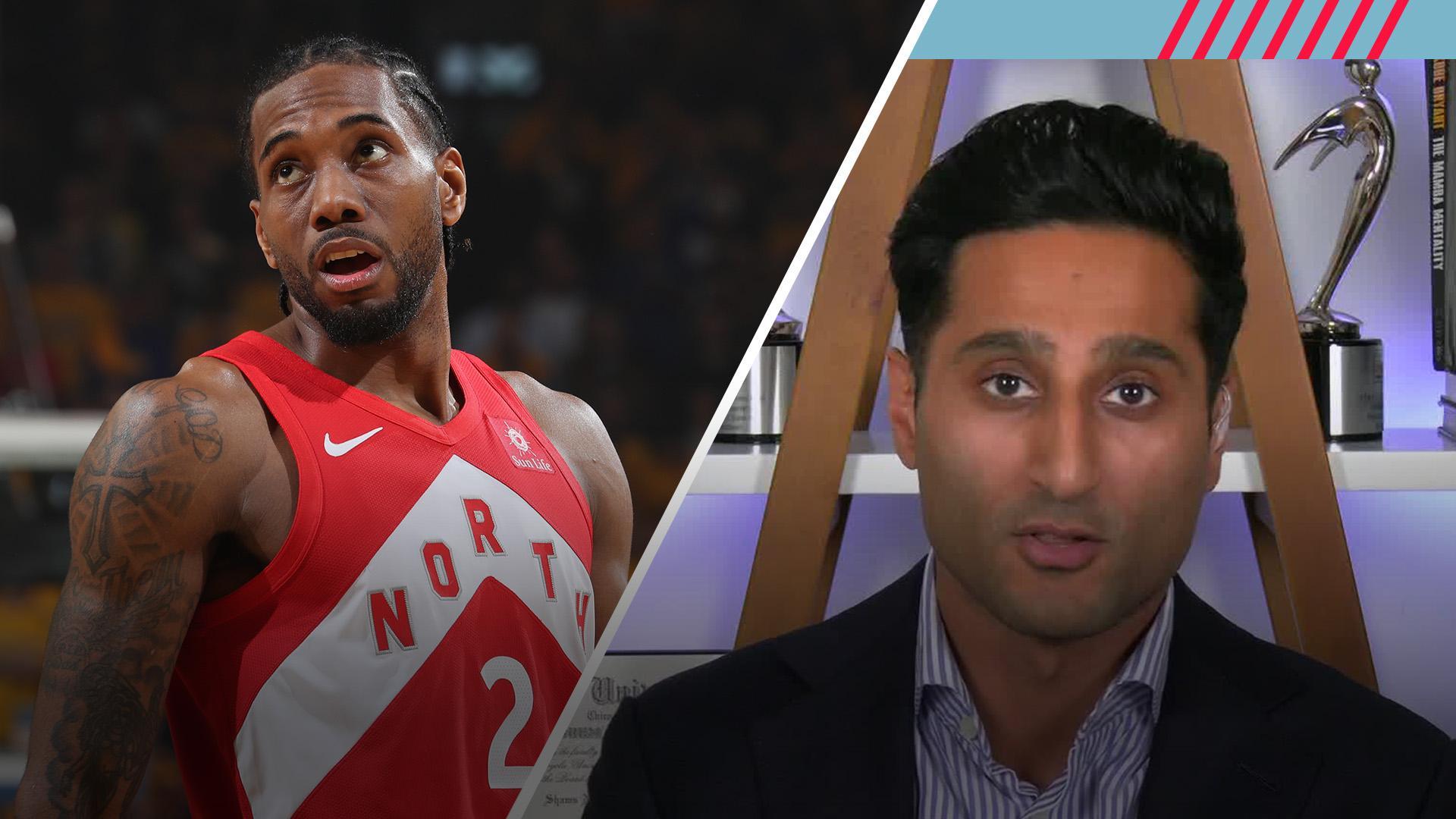 Shams: Kawhi 'expects to retire' in Toronto after signing contract extension