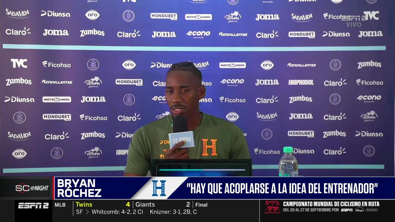 Bryan Róchez: "He trabajado mucho para volver a vestir esta camiseta"