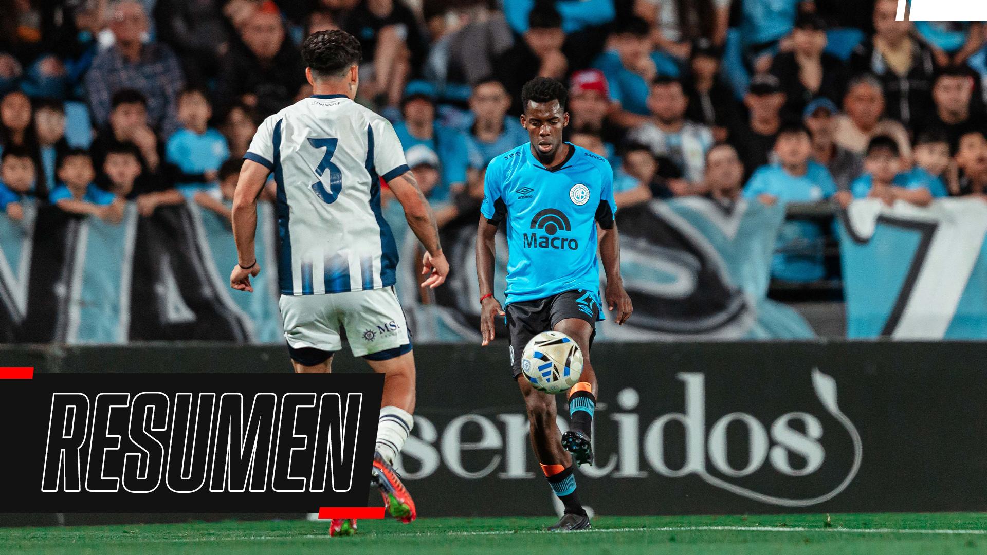 ¡Empate agónico entre Belgrano y Talleres!